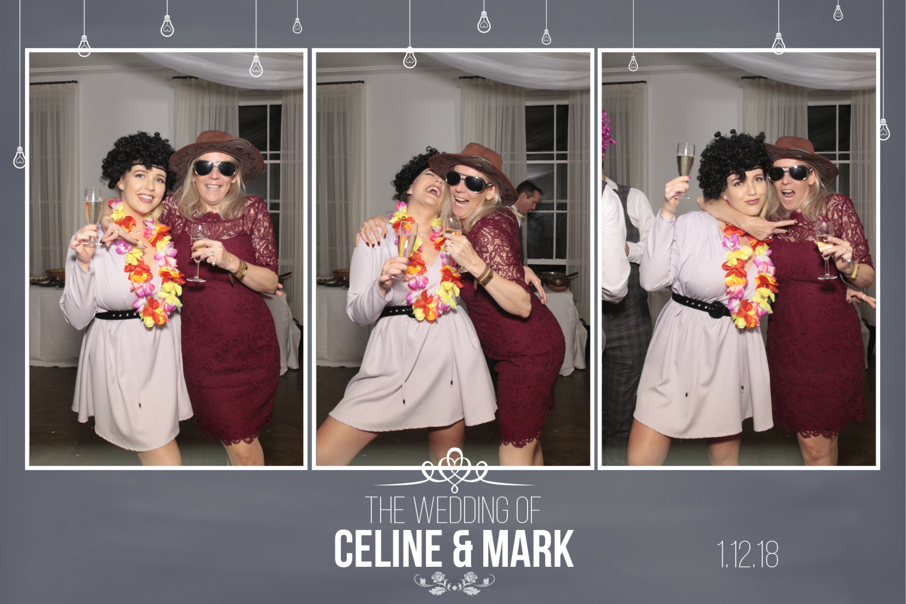Mark and Celine's Wedding | View more photos from the event at gallery.myphotoboothexperience.co.uk/u/MyPhotoBoothExperienceLtd/Mark-and-Celines-Wedding